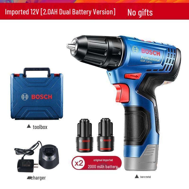 Bosch 12V Cordless Drill & Electric Screwdriver GSR120-LI