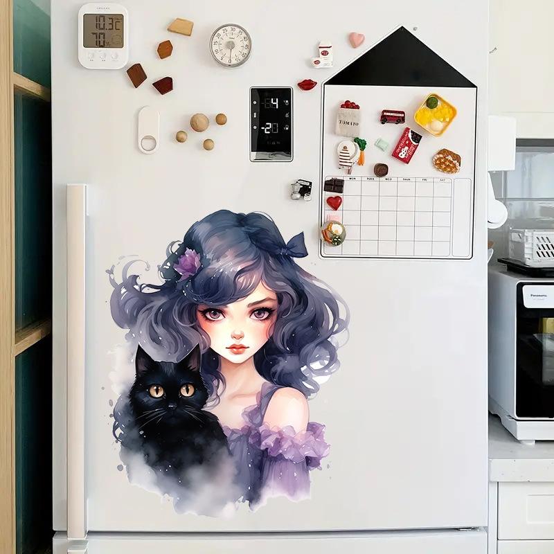 Flower Wall Stickers for Women Self Adhesive Bedroom Decor Warm Floral Vinyl Decals Bathroom Cabinet Home Decoration Removable Peel and Stick