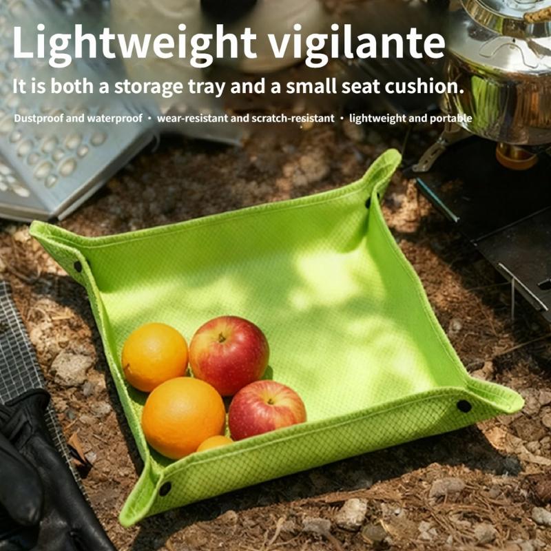Double Purpose Felt Seat Cushion and Storage Basket with Waterproof Materials for Enhanced Comfort and Organization