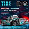 S923 S924 1/16 Full Scale High Speed Drift Car 4WD Remote Control Full Size Remote Control Racing Car with Light Boy Toy Gift Flat Racing Car Electric