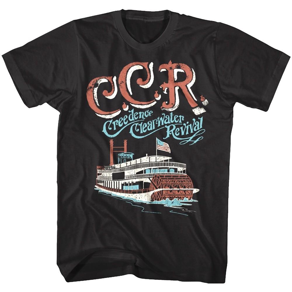 Creedence Clearwater Revival Proud Mary Riverboat Men T Shirt S