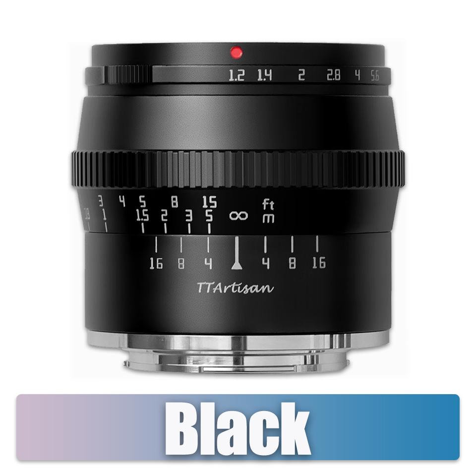 TTArtisan APS-C Obiektyw Portretowy 17mm F1.4 35mm F1.4 50mm F1.2 do Fotografii Studyjnej Aparatem Sony E Fujifilm X Nikon Z