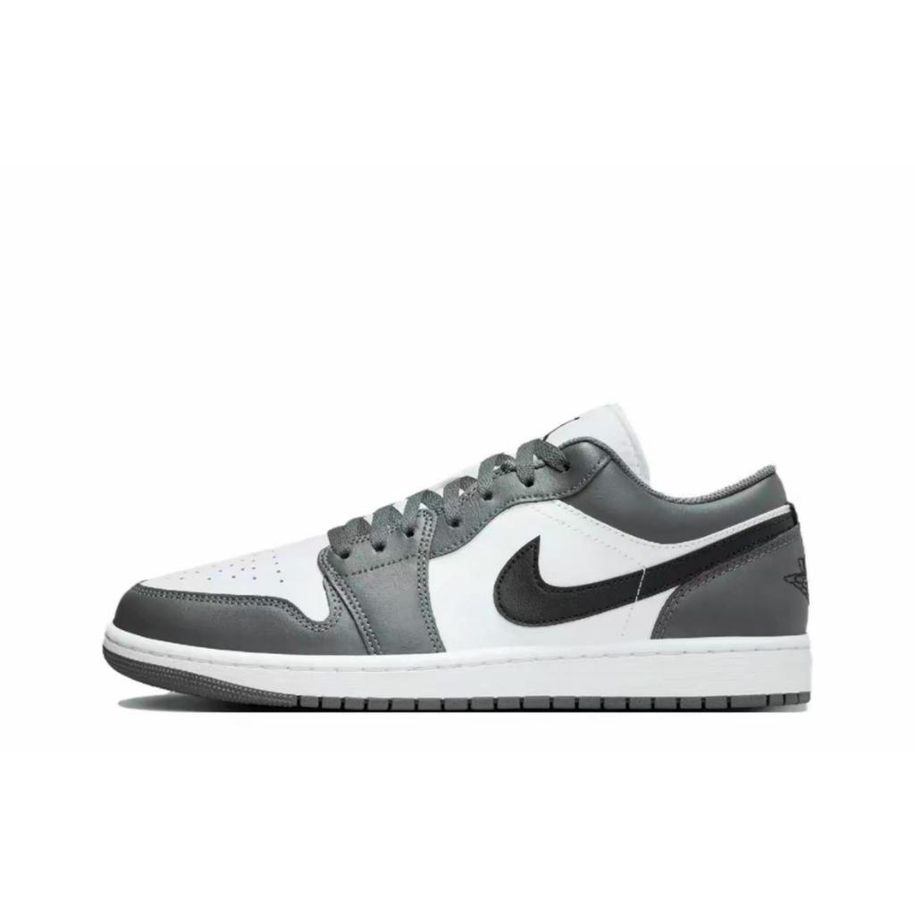 Jordan Air Jordan 1 Fashion Low Top Vintage Basketball Shoes Unisex Black White Pink 553558-152(team1098-)