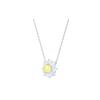 Swarovski Idyllia Sunshine Sonnenblumengelb Rhodinierte Halskette Damen Halskette 5459588