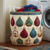 Quilted Cotton Laundry Basket Storage Organizer Clothes Dirty Home Organization