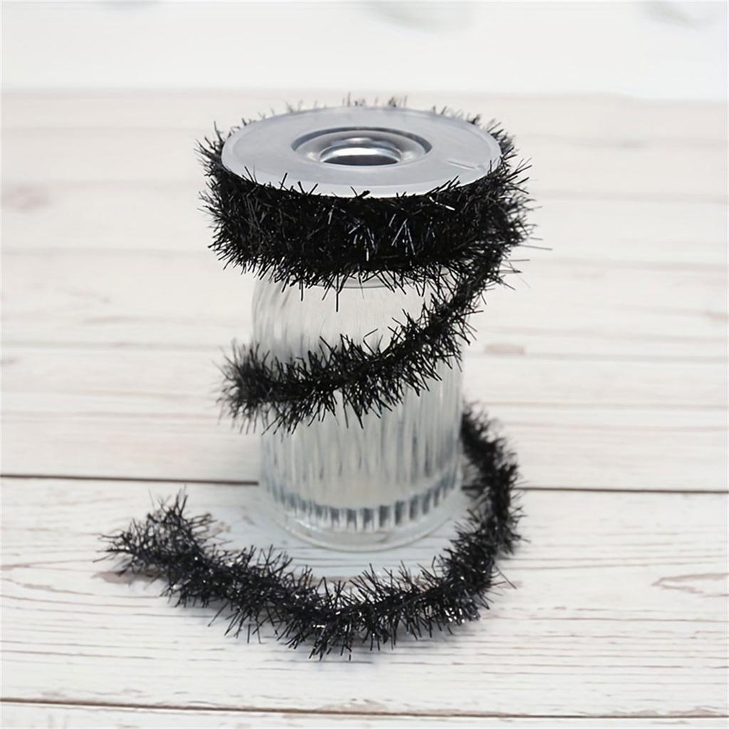 Colorful Wire Garlands Tinsel Ribbon for Crafts Bows Gift Wrapping Hangings Rattan Christmas Decorations Tree Ornaments