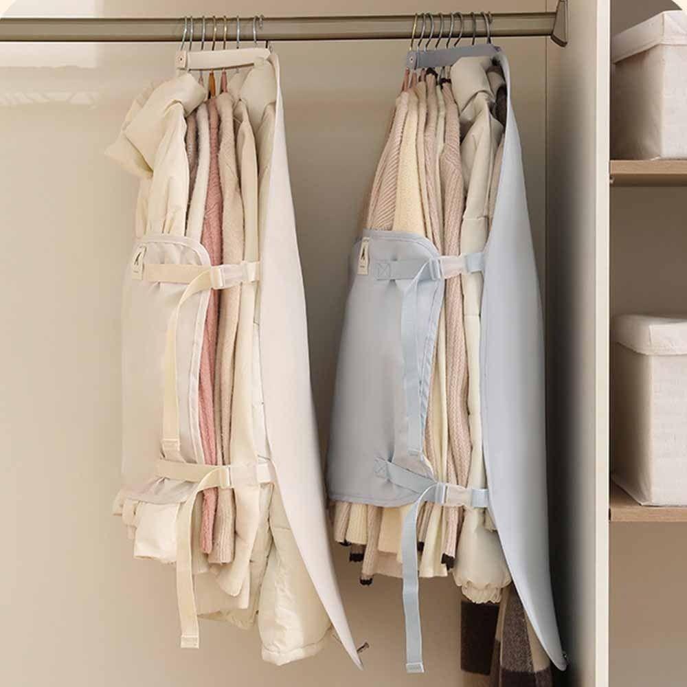 Compressed Wardrobe Storage Board Dustproof Foldable Clothes Dust Cover Dust Cover Large Capacity Clothing Compression Board
