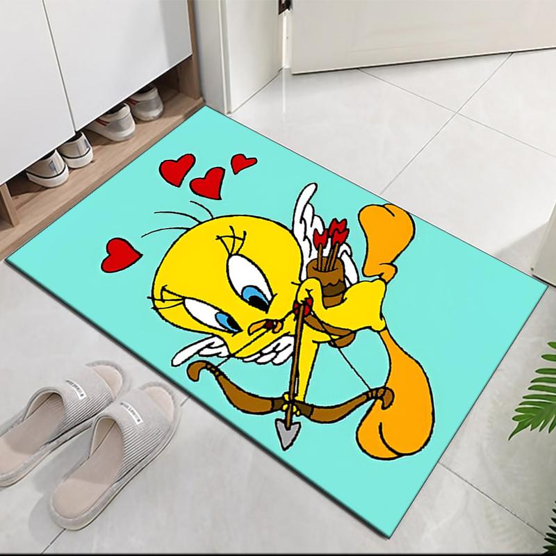 Tweety Printed Carpetrugfor Office Chair Living Room Bedroom Kitchen Room Decor Gifts