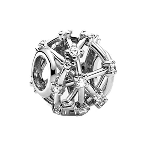 Pandora Hollow Star Constellation Charm Women Jewelry Silver 799240C01 Silver