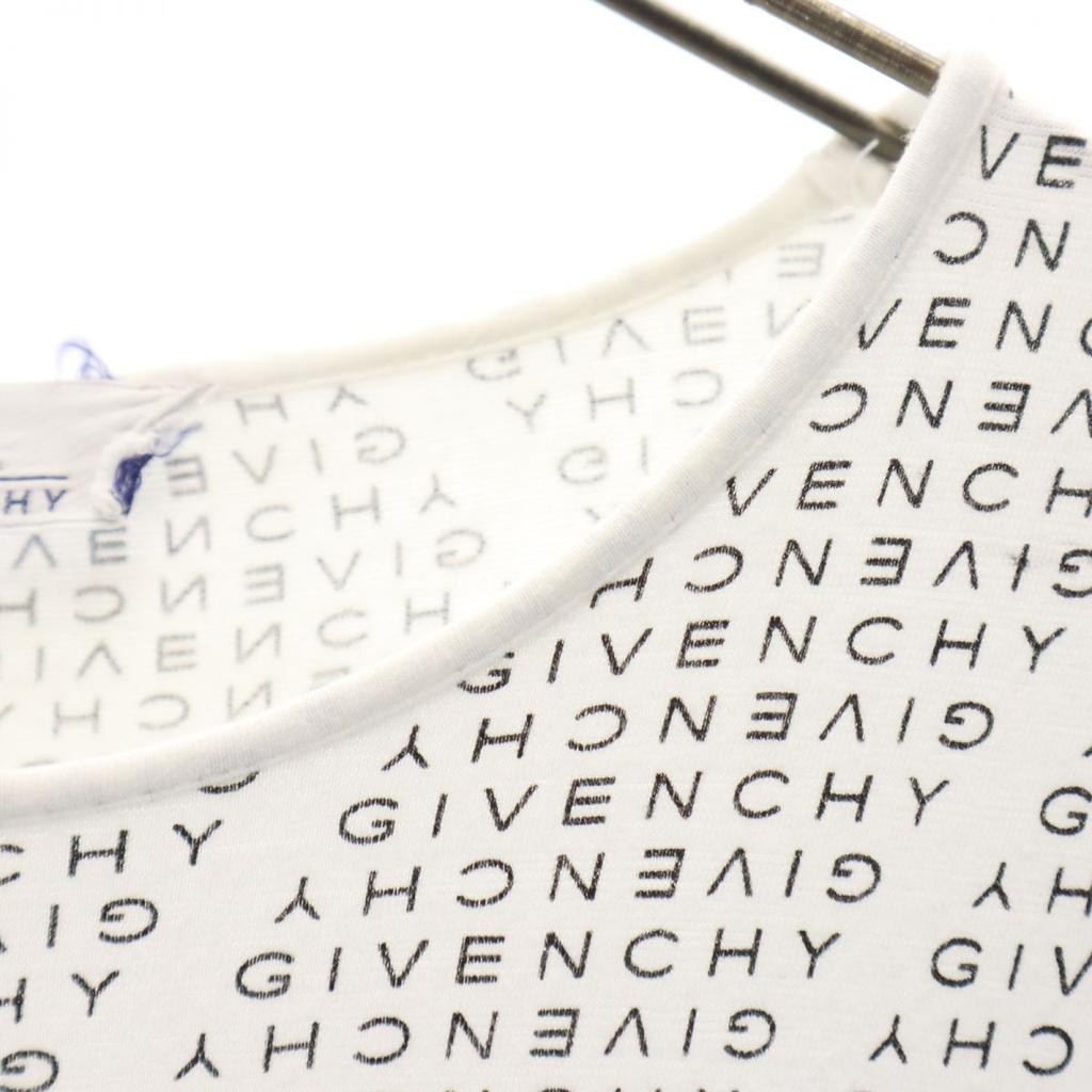 Givenchy Overall Handle Short Sleeve T-shirt L White Women Used