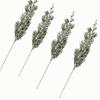 10PC/Christmas Simulation Snowflake  Needle Branch Feel Material Table Ornaments Home Decoration Christmas Tree Plug-in