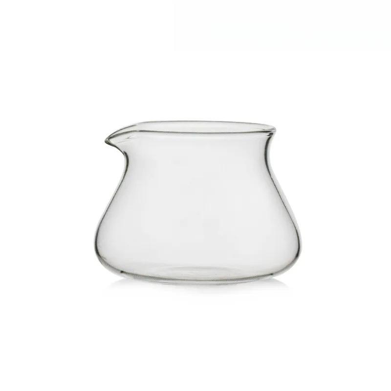 300ml High Borosilicate Glass Coffee Server Iced Coffee Glass Coffee Carafe Big Belly Coffee Aroma Cup Hand Brewing Bariata Tool