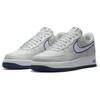 Nike Zapatillas Air Force 1 07 con logo bordado - Photon Dust Navy para hombre, gris medianoche-azul marino, blanco FJ4211-002