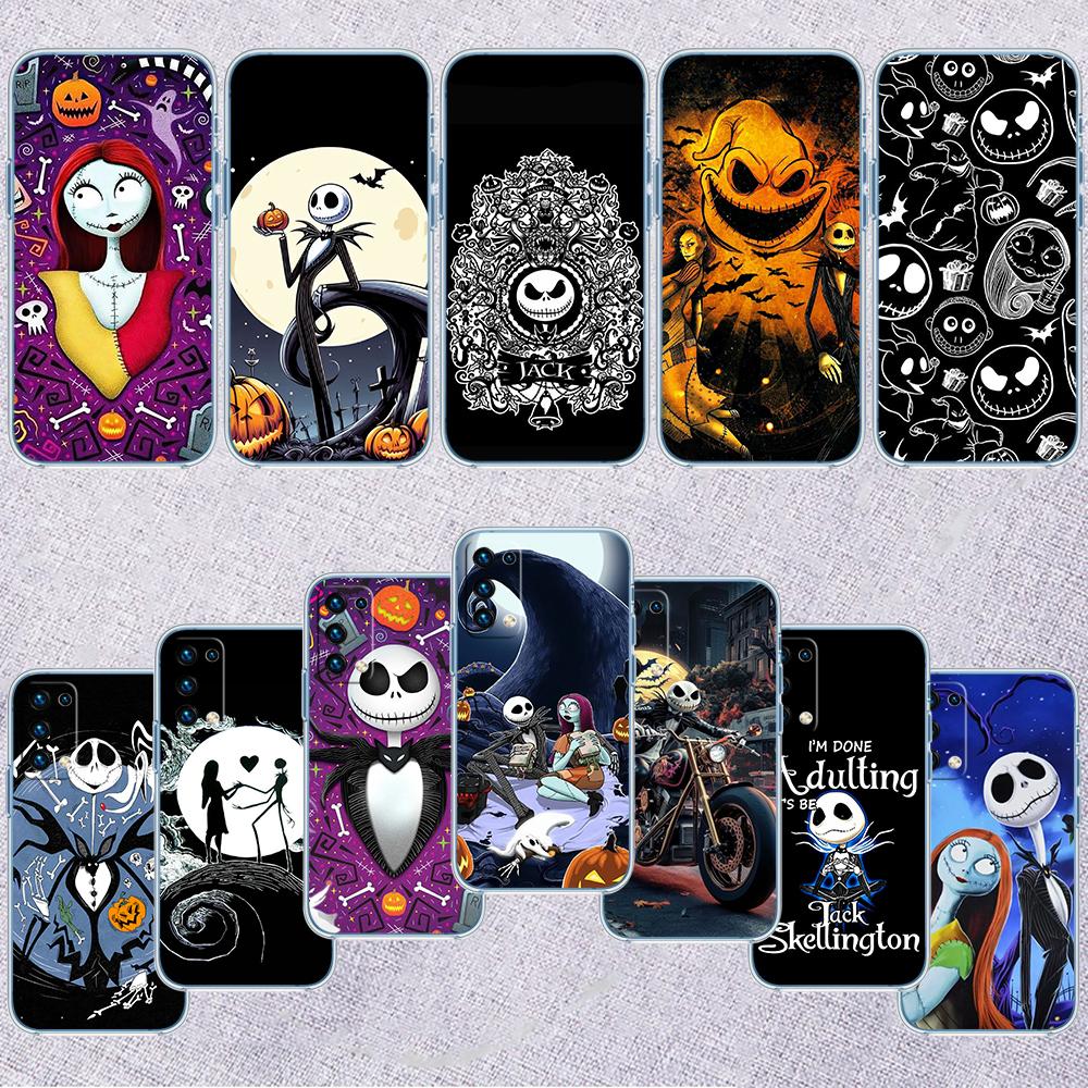 Nightmare Before Christmas Case for Motorola G10 G20 G30 G31 G32 G34 G35 G41 G42 G50 G51 G52 G55 G60 G60S G62 G71 G72 G75