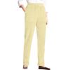 Women's Autumn/Winter Corduroy Elastic Waist Straight-Leg Pants