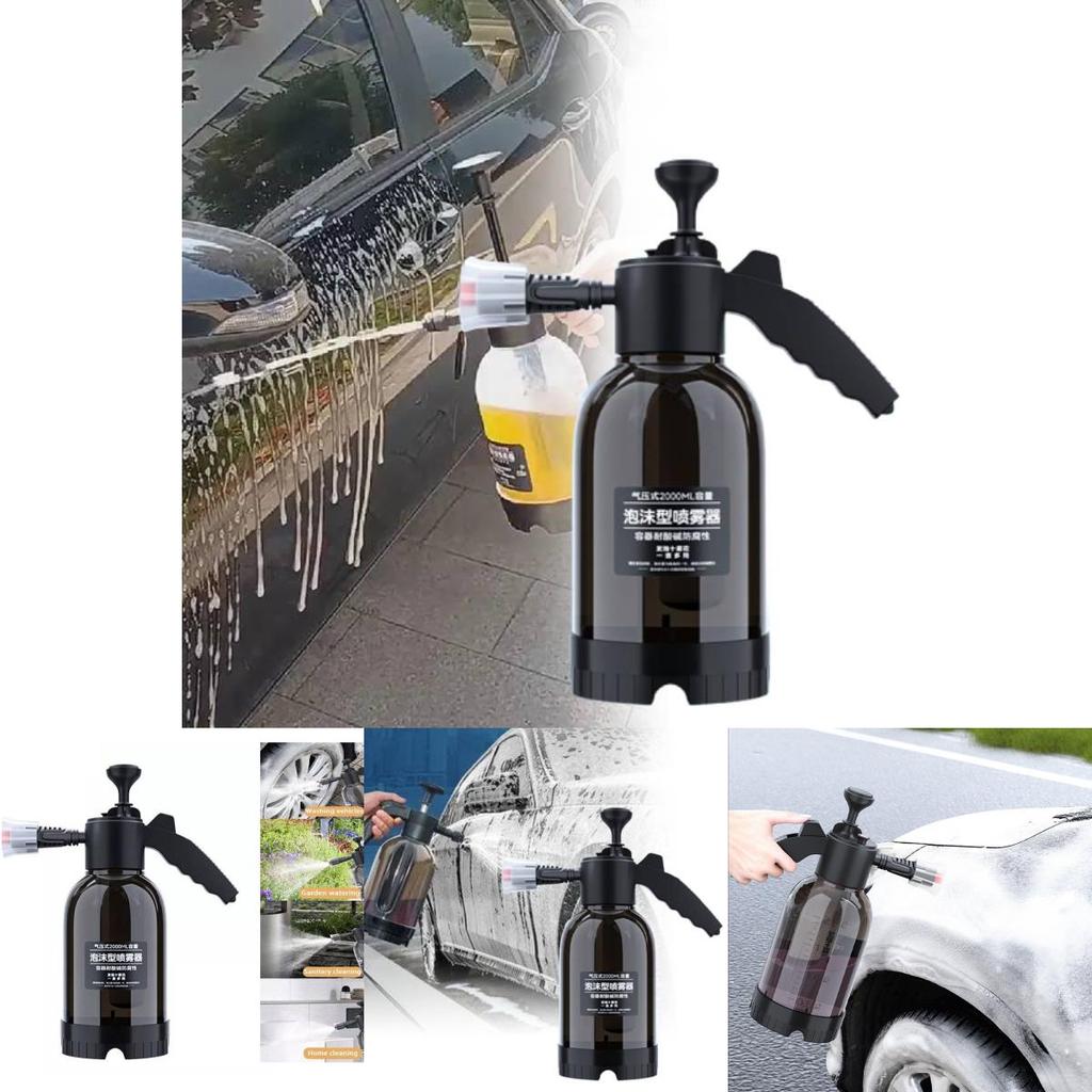 Handheld 2l Pressure Car Wash Foam Sprayer For Efficient Home And Auto Cleaning