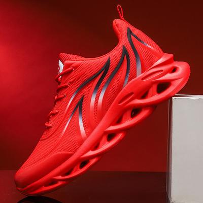 Moda İlkbahar Yaz Spor Ayakkabılar Erkek Günlük Koşu Çok Yönlü Ayakkabılar Erkek Blade Günlük Ayakkabılar