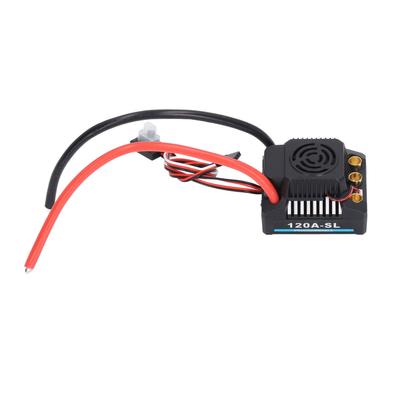 120A Brushless ESC Professional Programmable Waterproof Electric Speed Controller for 18 RC Car