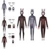 Labubu Unisex Cosplay Jumpsuit With Stretchy Fabric For Anime Convention And Stage Shows