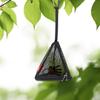Triangular Hanging Mesh Bag Foldable Camping Organizer Mesh Hanging Basket Net with Hook Camping Dry Net for Camping