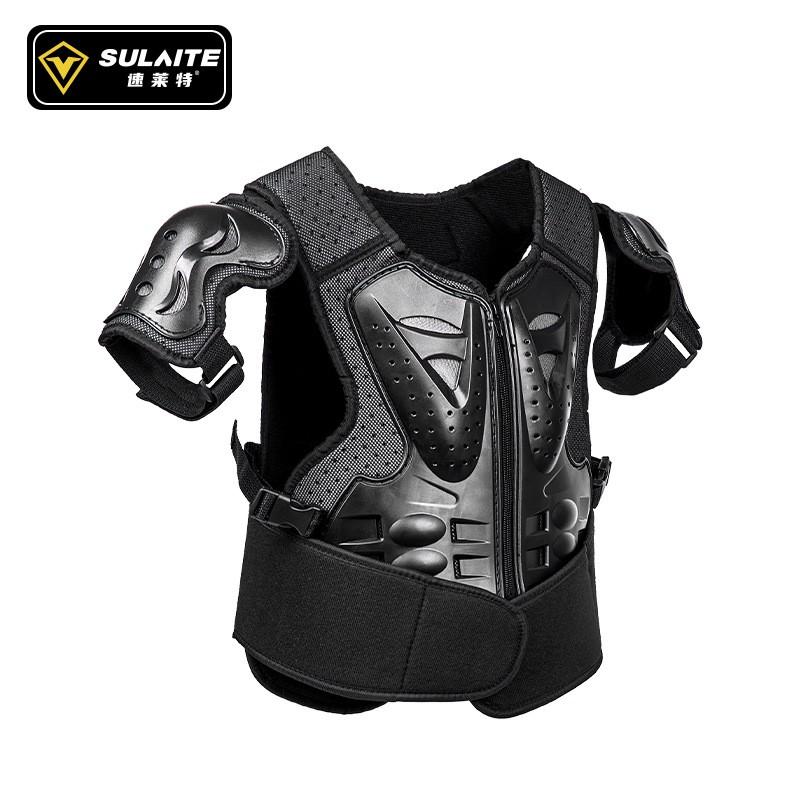 Kids Protective Gear Set Cycling Skating Extreme Sports Armor Vest Knee Elbow Shin Pads