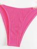 2024 European & American Sexy Lace-Up Halter Bikini Swimsuit