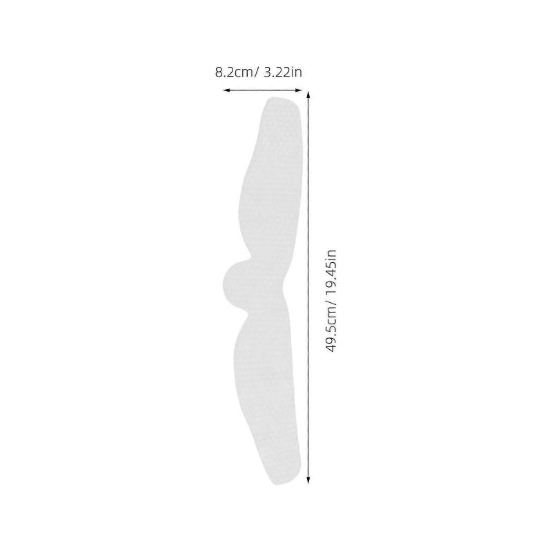 20pcs Bra Liner Sweating: Cotton Sweat Liner Under Bra Pad Breast Washable Rectangle Absorb for Women Summer Supply White