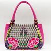 Elegant Fashion Yunnan National Style Embroidery Handbag For Women With Soft Handle