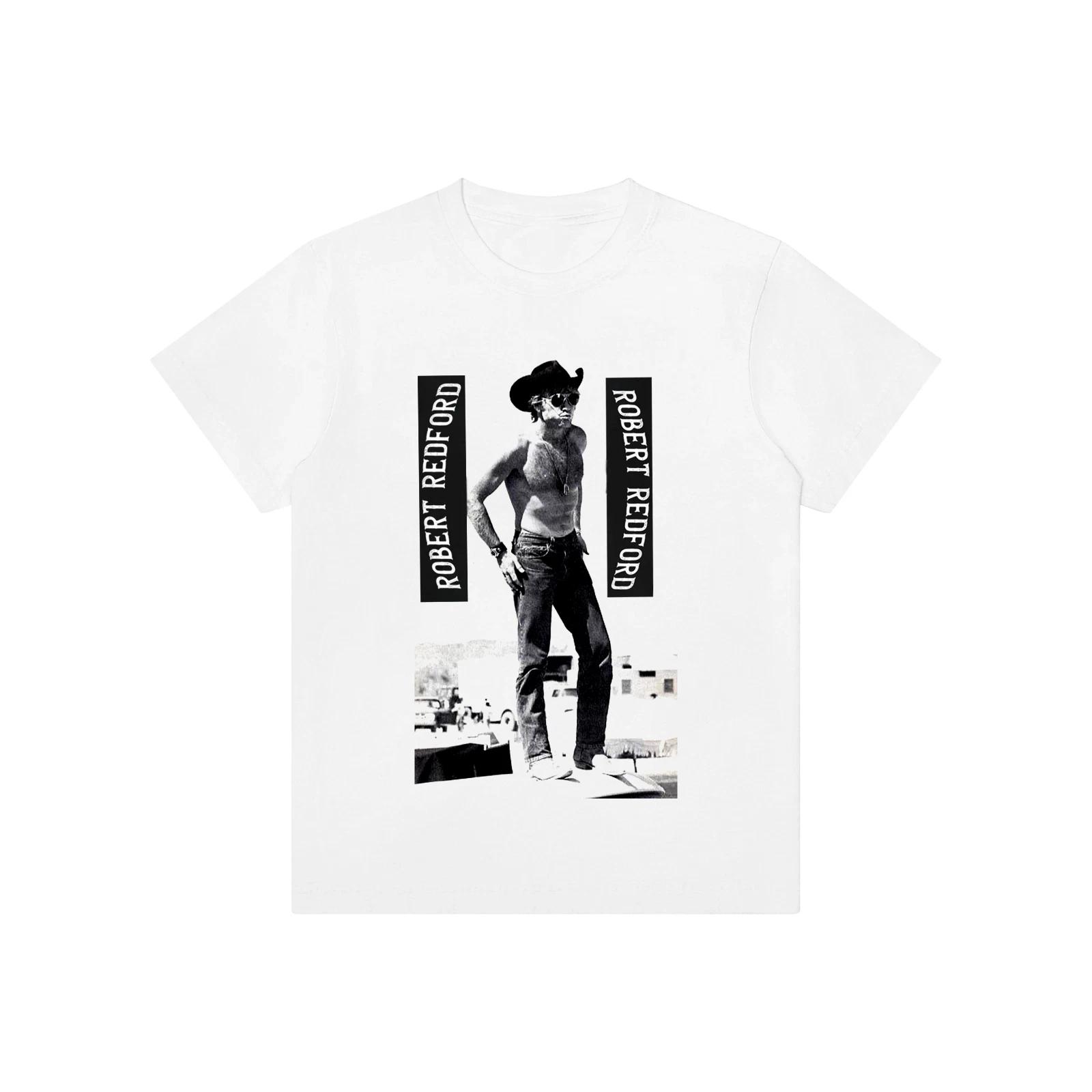 Vintage Rare Robert Redford Photo T-shirt All Size S to 5XL 2F988 M