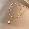 Shining Fake Crystal Pearl Choker Necklace For Girls Elegant Drop Chian Pendant Necklace Fashion Jewelry Gifts