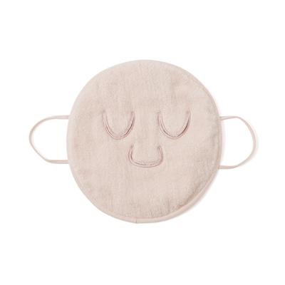 Francfranc Steamed Face Mask Hot and Antibacterial and Skin Beauty Towel, Pink, Cold, Deodorizing, Care,