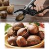 Multifunctional 2 in 1 Quick Chestnut Clip Nut Cracker Sheller Walnut Pliers Metal Nut Opener Aluminum Alloy Kitchen Tools