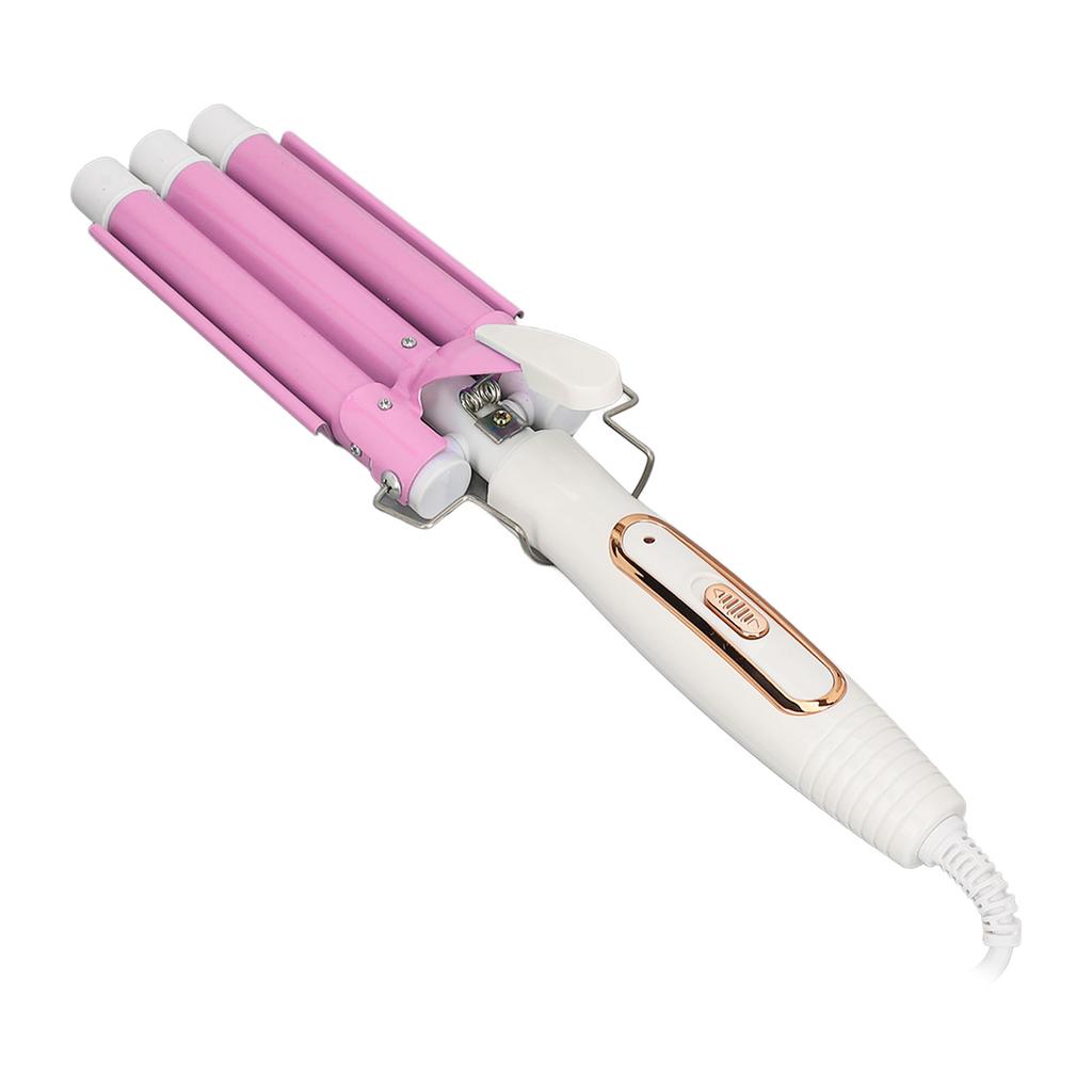 Barrel Wand Curling Iron 3 Barrel Heat Up Quickly Curling Wand 100‑240V for Home Salon