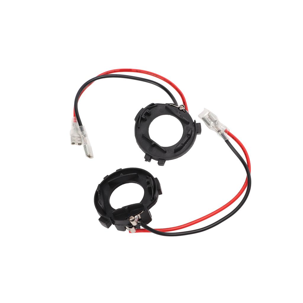 2 Stück TK?114 LED Basis Kunststoff Korrosionsbeständig LED Scheinwerfer Sitzhalterung mit Kabel