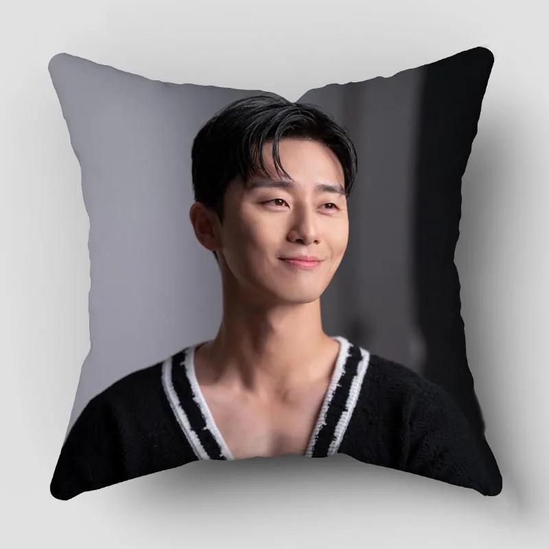 Park Seo Jun Pillow Case Satin Fabric Pillowcase Decorative Pillow Cover Wedding Decorative 0425
