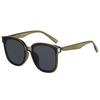 Big Frame Trendy Sunglasses Women Street Snap Summer Outdoor Protection Sun