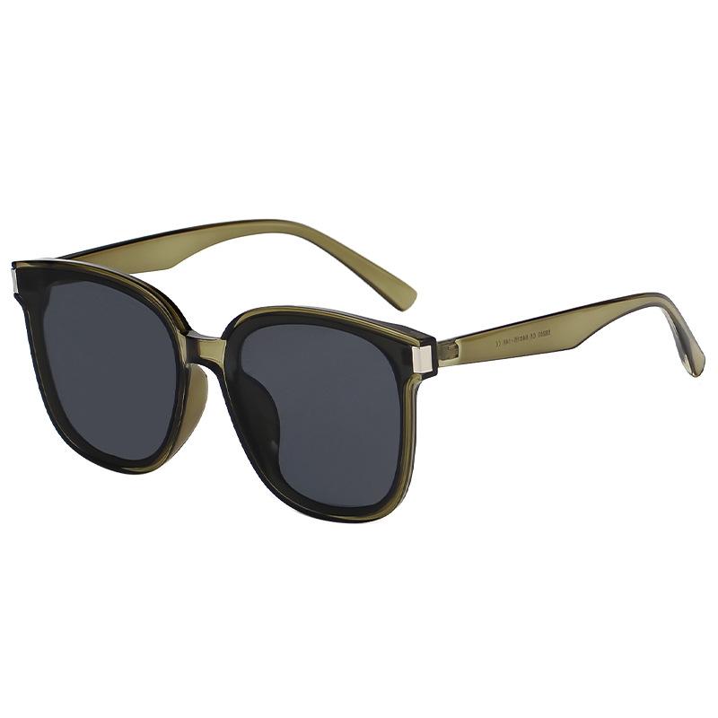 Big Frame Trendy Sunglasses Women Street Snap Summer Outdoor Protection Sun