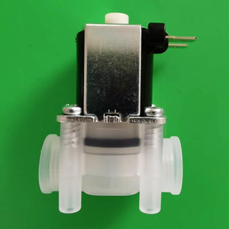 Upgrade Plastic Water Electric Solenoid for Valve Normally Open N/O Pressure Water Inlet Flow Switch 1/4" Thread Compact