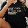 Project Hail Mary Shirt: Grumpy Rocky Quote Sci-Fi Adventure Shirt Unisex T-Shirt