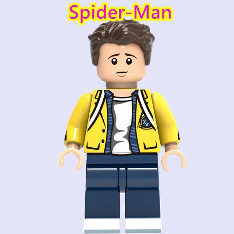 Minifigures Avengers Doctor Octopus Sandman Spider Man Building Blocks Toy