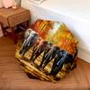1 PC Automatic Folding Umbrella - Elephant Pattern, Portable & Foldable Design with 8 Ribs, Christmas Birthday Gifts