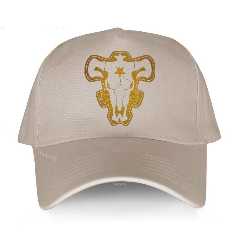 Outdoor Baseball Cap Black Cotton Hats Cover Bulls Awesome Japanese Anime Manga Asta Man Women Summer Hip Hop Caps Sunhat