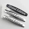 For Mercedes Benz 3D Metal Grand Edition Avantgarde Letters Side Fender Emblem Badge Sticker Decals for Mercedes Benz W204 W205 W213 W211 W210 ML