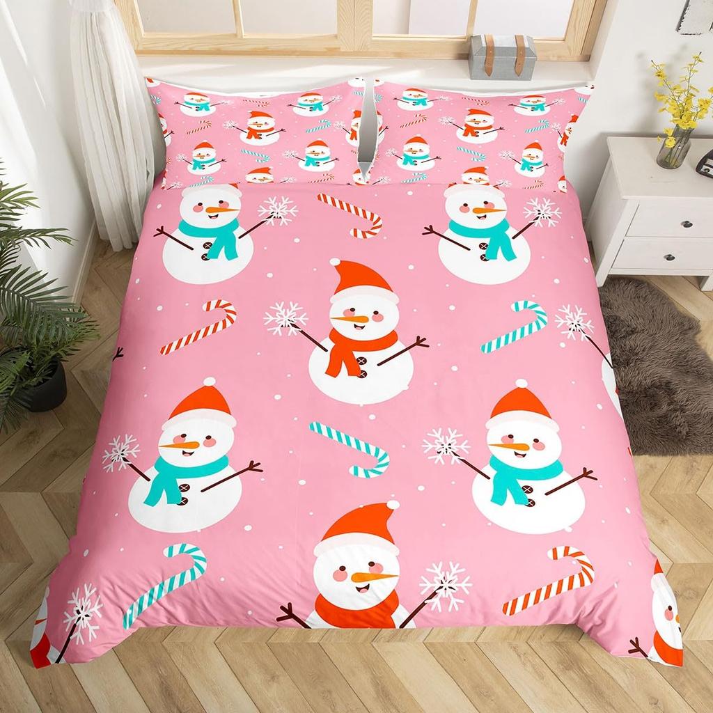 Santa Claus Bedding Set, Christmas Tree Duvet Cover Full Queen,Galaxy Starry Sky Comforter Cover Decor New  Quilt Cover