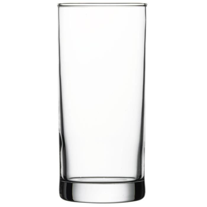 Long Drink Glass - ICH-ZAPFE.DE - Istanbul - 290 Ml - Flat Glass - 6 Pieces