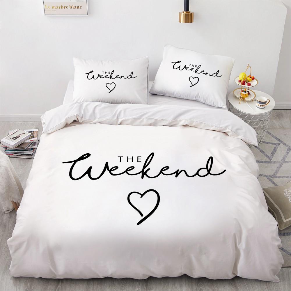 

Набір підодіяльників з літерами King Size Чорний Надихаючі слова Комплект постільної білизни для двоспального ліжка Queen Візерунок з короною Мікрофібра Підодіяльник для дівчат EU single(135x200cm)