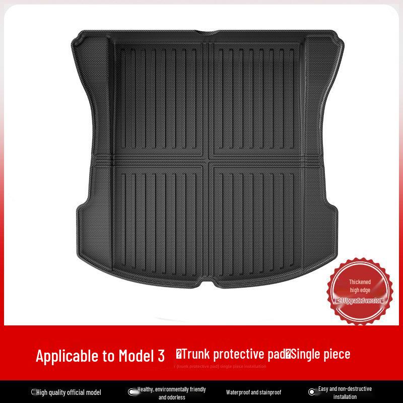 Tesla Model 3/Y Full Protection TPE Car Mat for Left & Right Steering