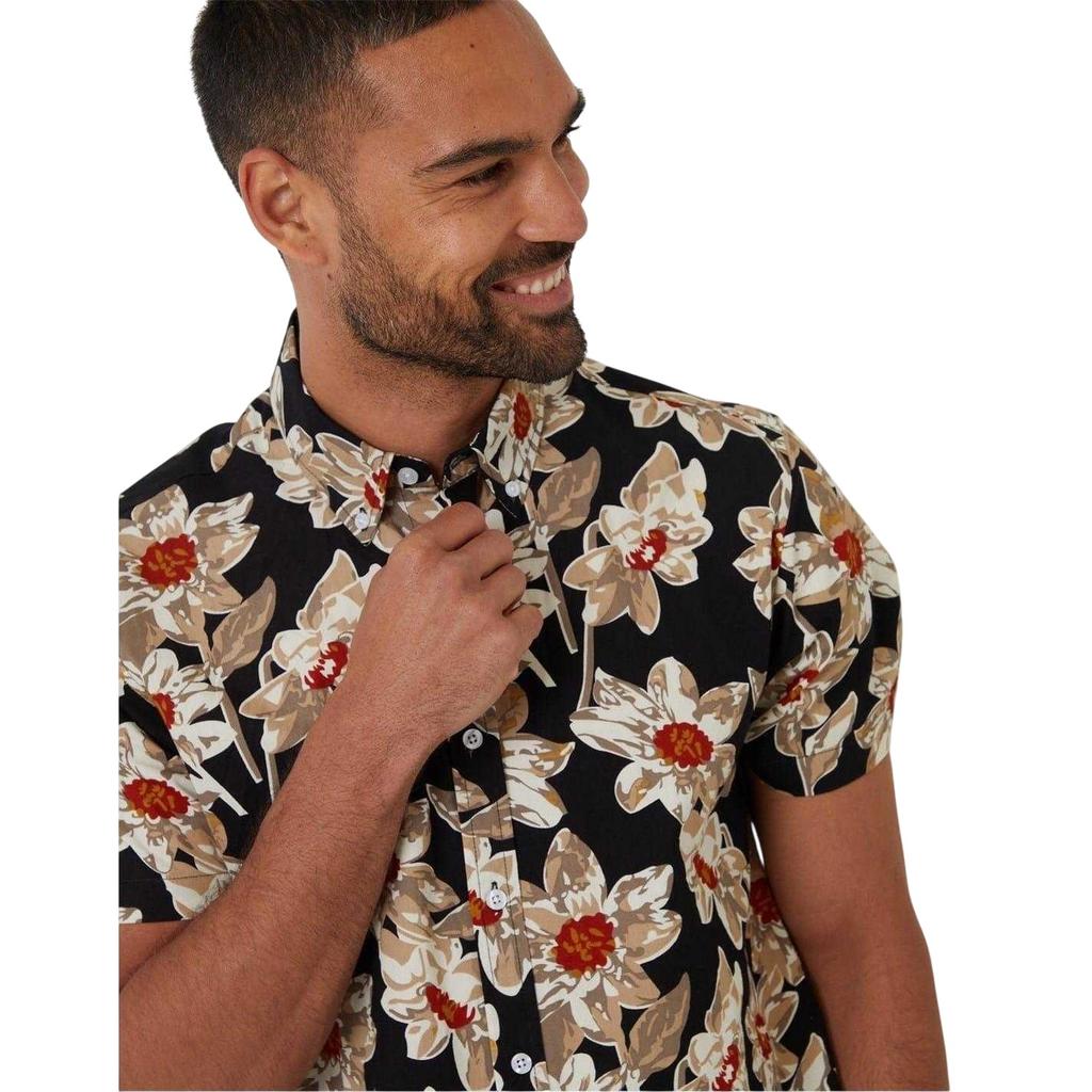Threadbare Mens Bellis Regular Shirt