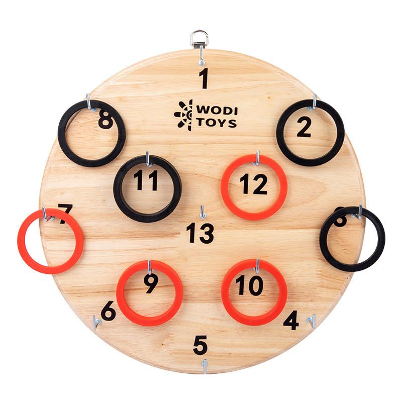 

Wooden Wall Toss Game For Kids Indoor Educational Parent Child Activity 32cm
