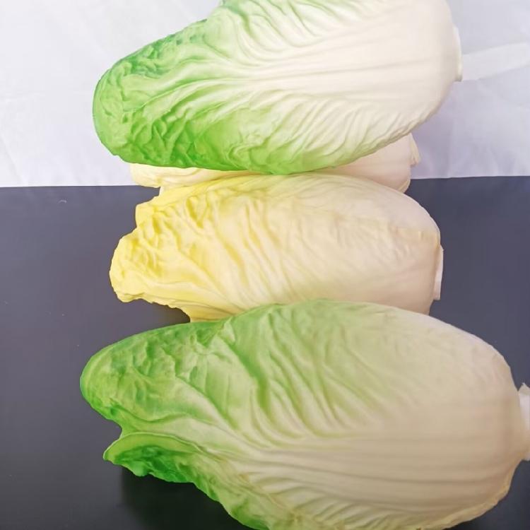 Artificial Chinese Cabbage Realistic Chinese Cabbage Vegetable Kitchen Decoration for Home Party Decoration